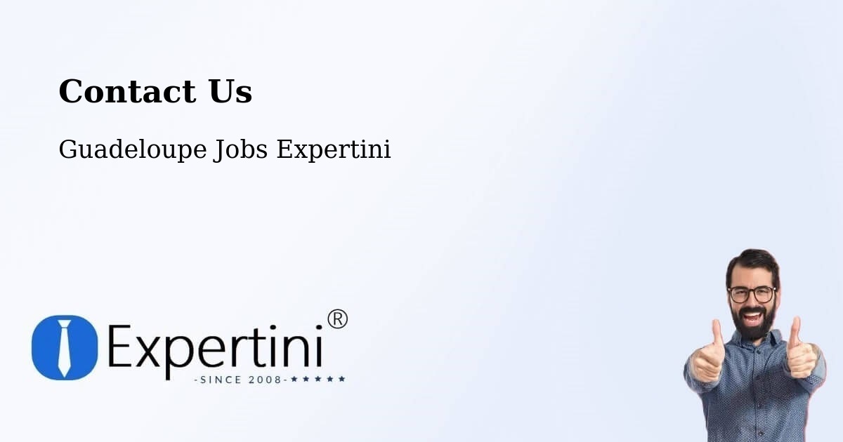 Contact Expertini – Gossain - Guadeloupe Jobs Expertini