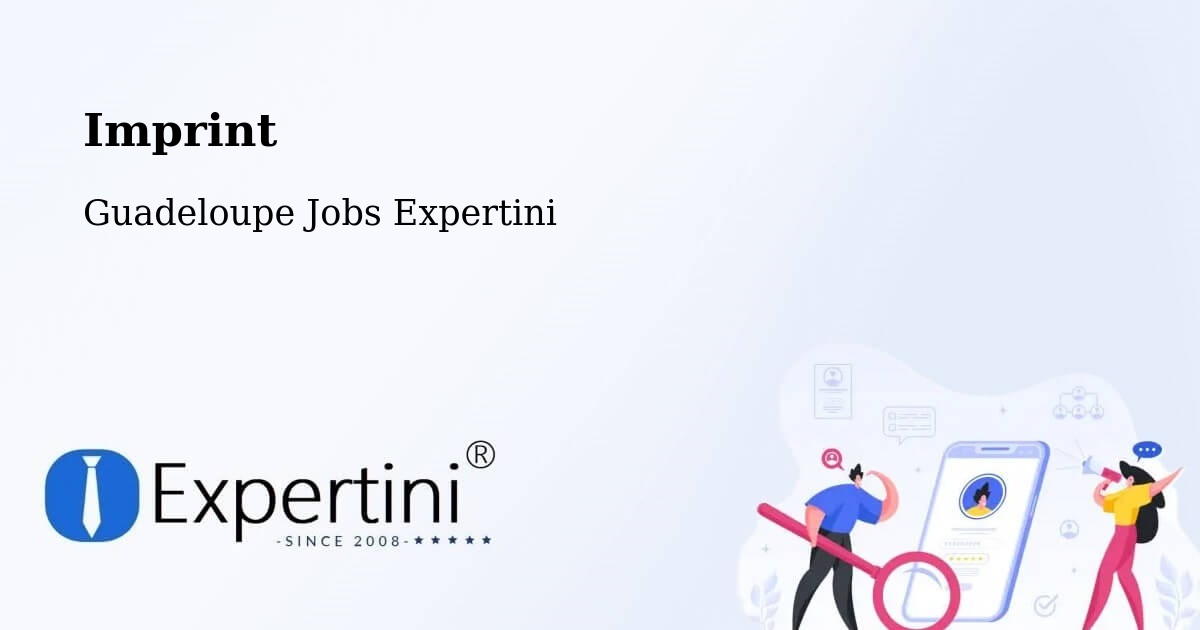 Imprint – Gossain - Guadeloupe Jobs Expertini
